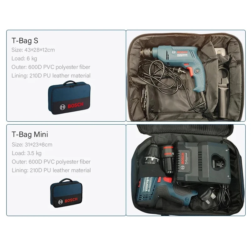 Imagem -06 - Bosch Professional Repair Tool Kit Bolsa de Cintura Original Handbag Power Tools