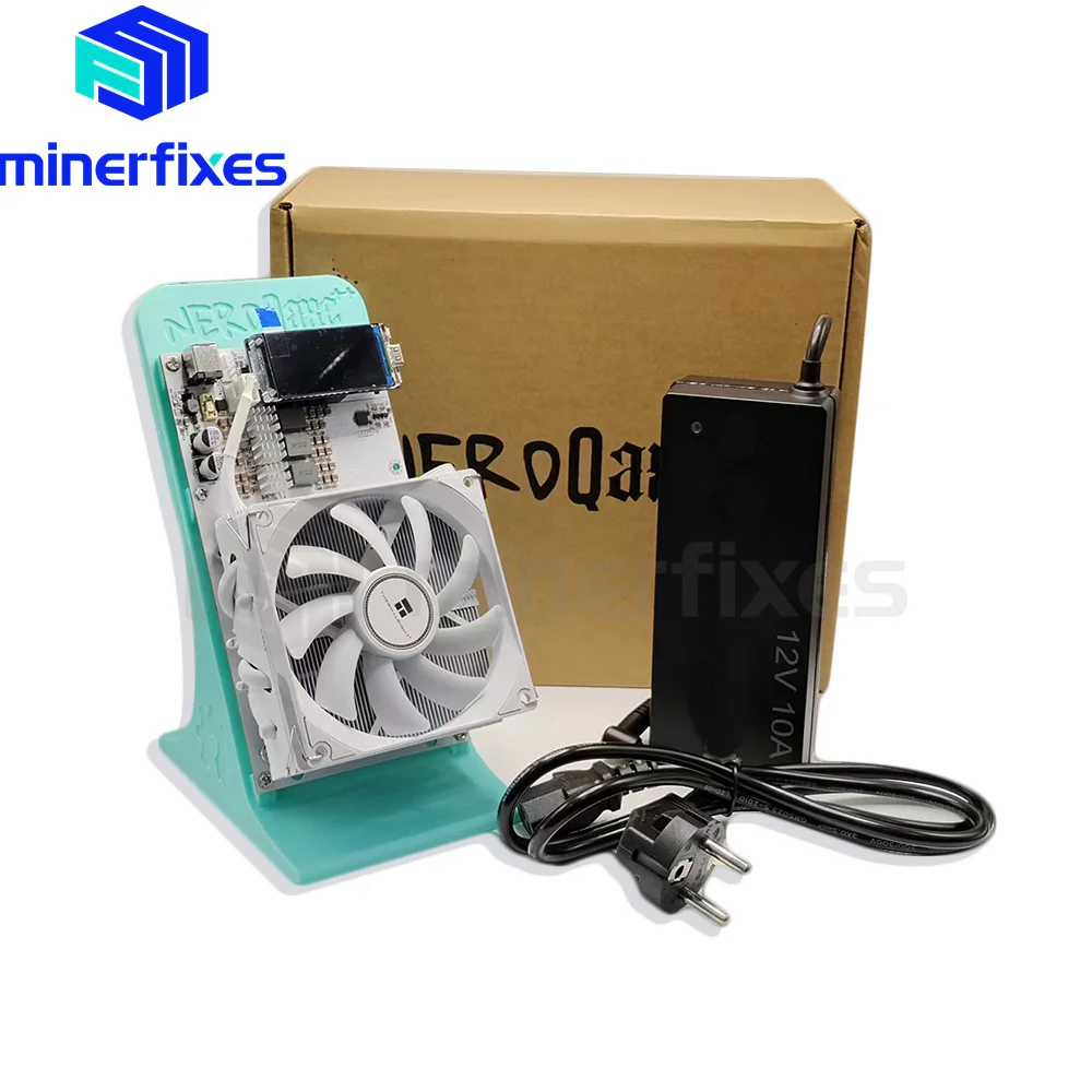 عمال مناجم بيتكوين الجديدة Nerdqaxe 4.8 Nerdqaxe Plus Plus 4.8TH/s المنزل بيتكوين مفتوح المصدر عامل منجم BTC عمال المناجم التشفير منفرد التعدين #6
