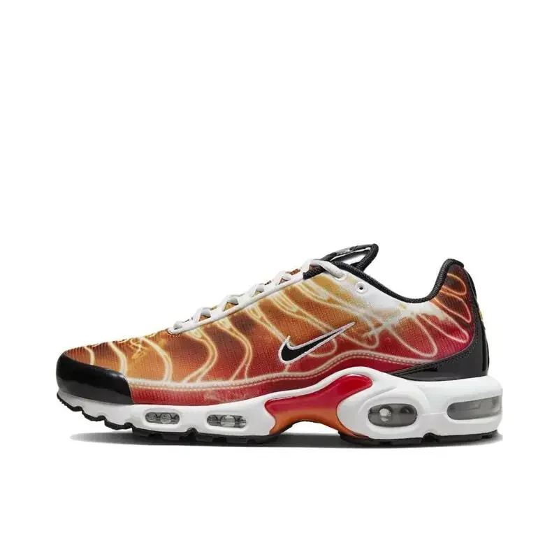 Nike Air Max Plus TN Men's and Women's Running Shoes Are Non Slip, Durable, Comfortable, Lightweight, and Cushioned in Red