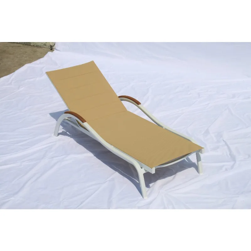 كرسي الشاطئ المقاوم للماء كرسي قابل للتعديل كرسي الشاطئ كرسي متين عالي الجودة للاستخدام الخارجي