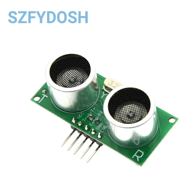 US-100 Ultrasonic Sensor Module DC 2.4V - 5V With Temperature Compensation Range Distance 450cm