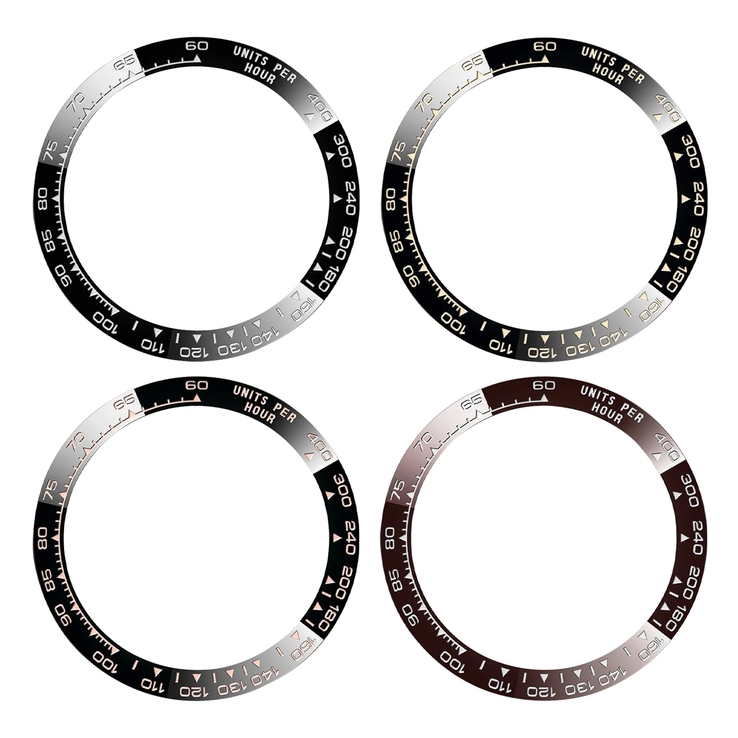 38,5 мм 39,3 мм для Rolex Daytona 116500, керамический безель, 39,3/38,5 мм, вставка безеля для часов, подходит для часов, кольцо Daytona с напивной шкалой