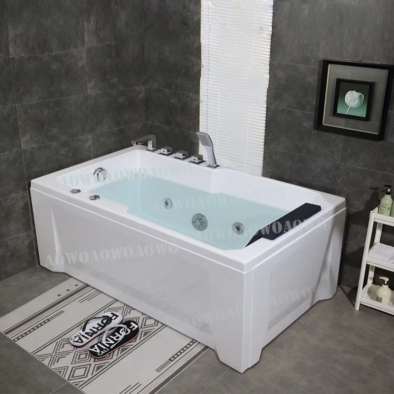 

6141 Small Jacozi Bath Tub Bathroom Tub Portable Bathtub For Adults Jakuzzy Massage Monge Jacozi Hot Tub