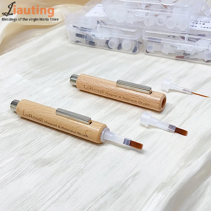 3 in 1 multifunzionale forte magnete per occhi di gatto UV/LED gel spazzola di ricambio bastone magnetico per unghie per manicure di design per nail art