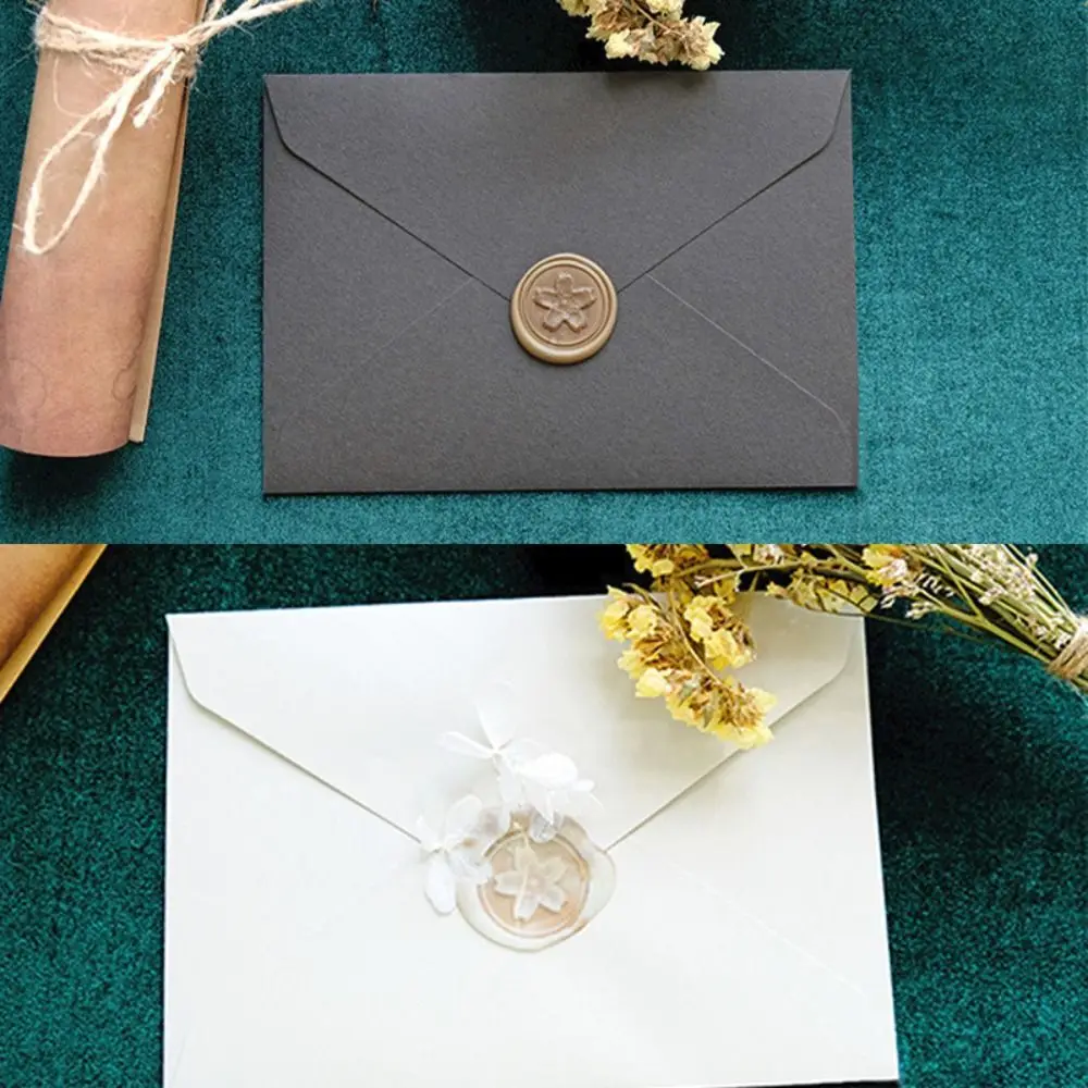 20pcs/pack Vintage Velvet Texture Western Envelopes Paper Pouch Greeting Cards Gift Wrap C6 Letters Envelopes