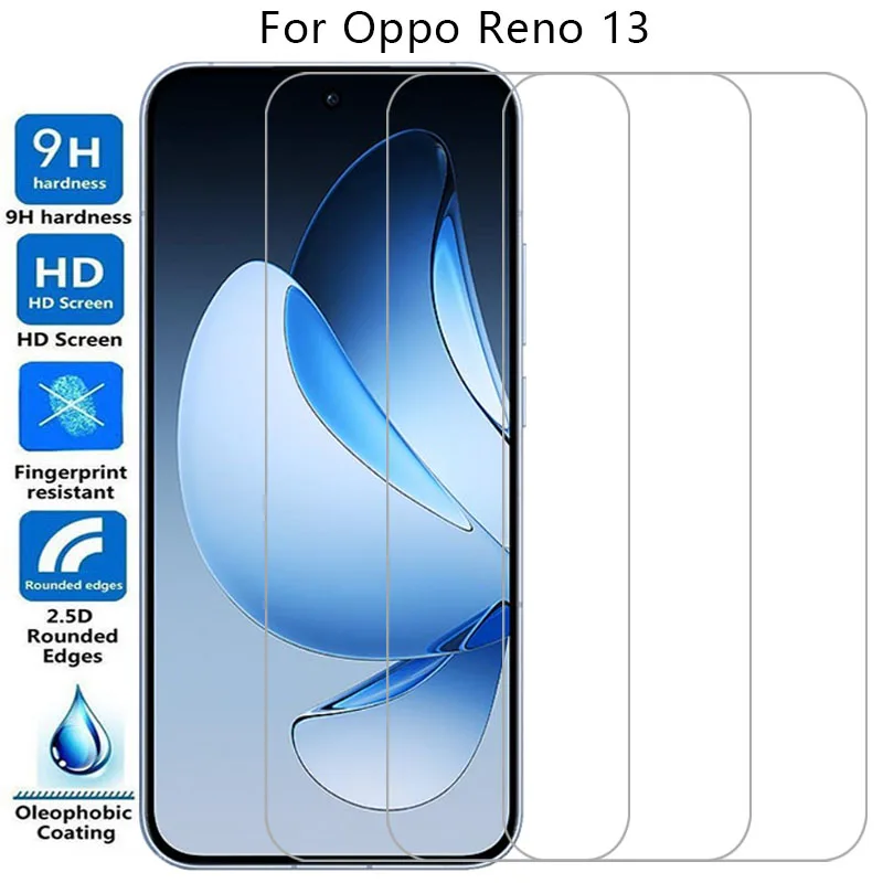 screen protector for oppo reno 13 protective tempered glass on reno13 5g phone film glas opp opo oppa appo opporeno opporeno13