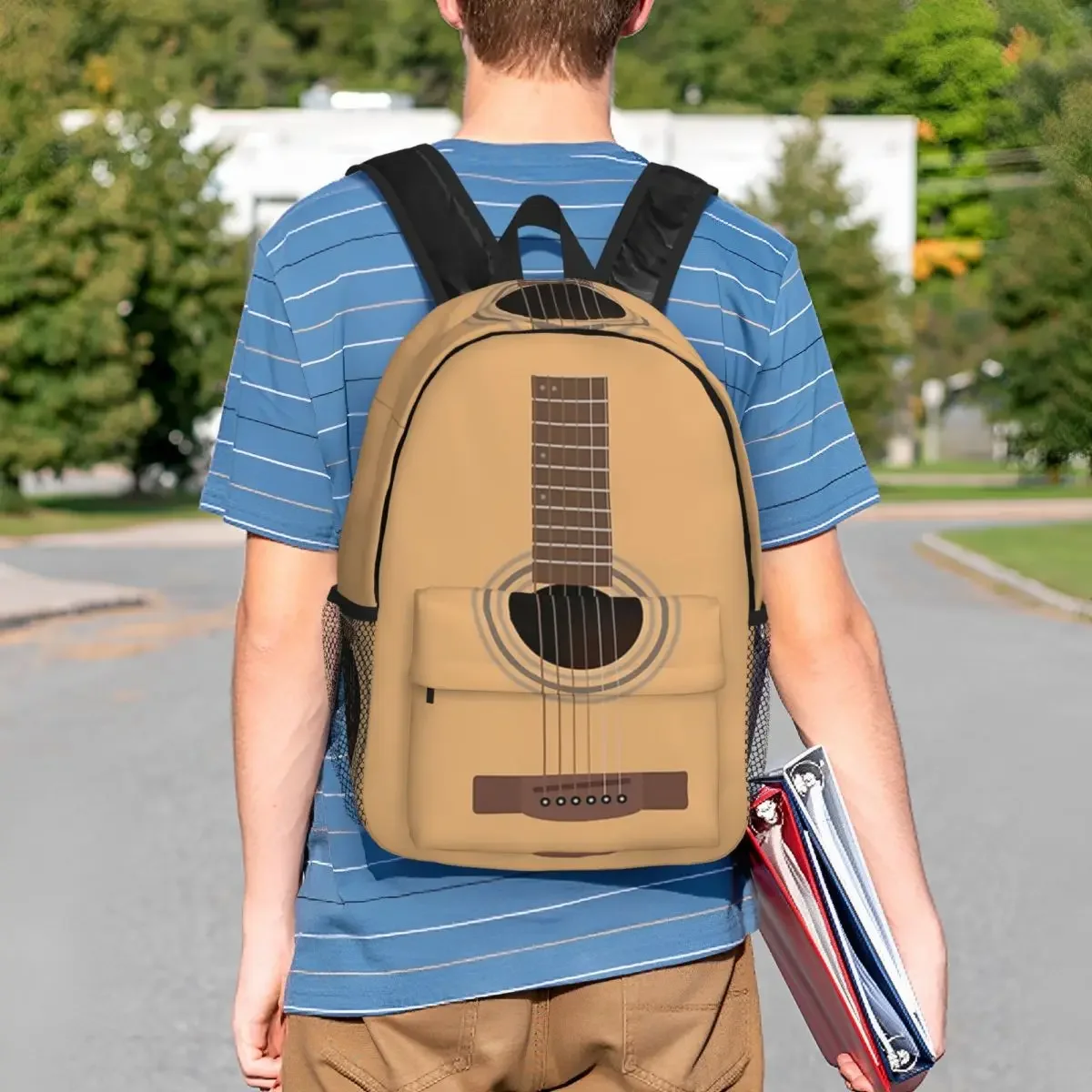 JEBackpacks-Sac à dos acoustique pour garçons et filles, cartable d'école pour enfants, sac à dos de voyage, sac initié, grande capacité, mode