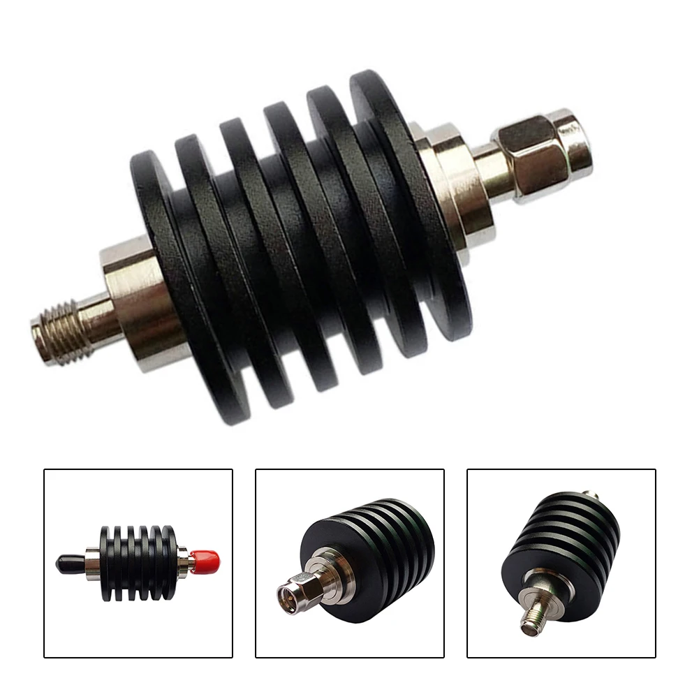 10W Rated For SMA-JK Male to for coaxial Fixed Attenuator 5 dB DC-3 GHz Band 50 Ohm Impedance for Microwave for labs