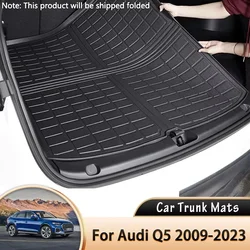 EVA Car Rear Trunk Mat Waterproof Protective Liner Trunk Tray Floor Mats for Audi Q5 Q5L 8R 80A 2009~2023 22019 2020 2021 2022