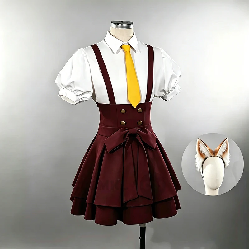 

Game Valor Daji Cosplay Lovely Matcha Green Maid Coffee Daji Sweetheart Star Arena of Uniform Female Lolita Halloween Costume