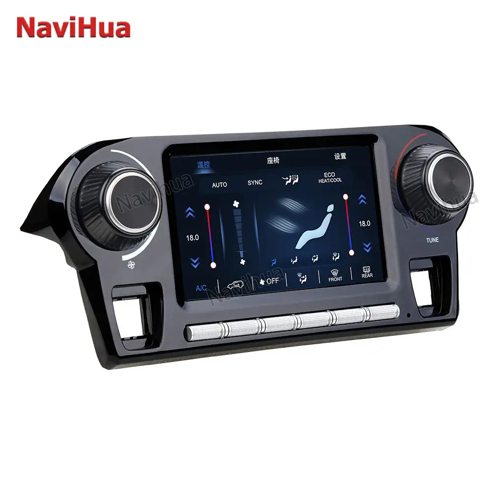 NaviHua New Design 6'' AC Climate Control Air Car Conditioning Panel Air Conditioning AC Touch Screen for Toyota Rav4 2020-2024