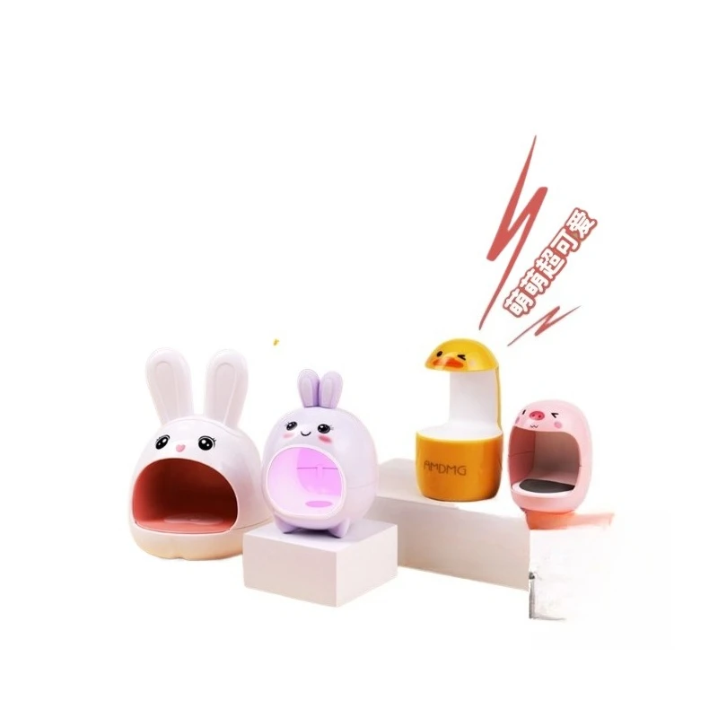

Quick drying, no black hands, small and portable, power storage, nail polish glue, phototherapy, baking lamp, manicure.