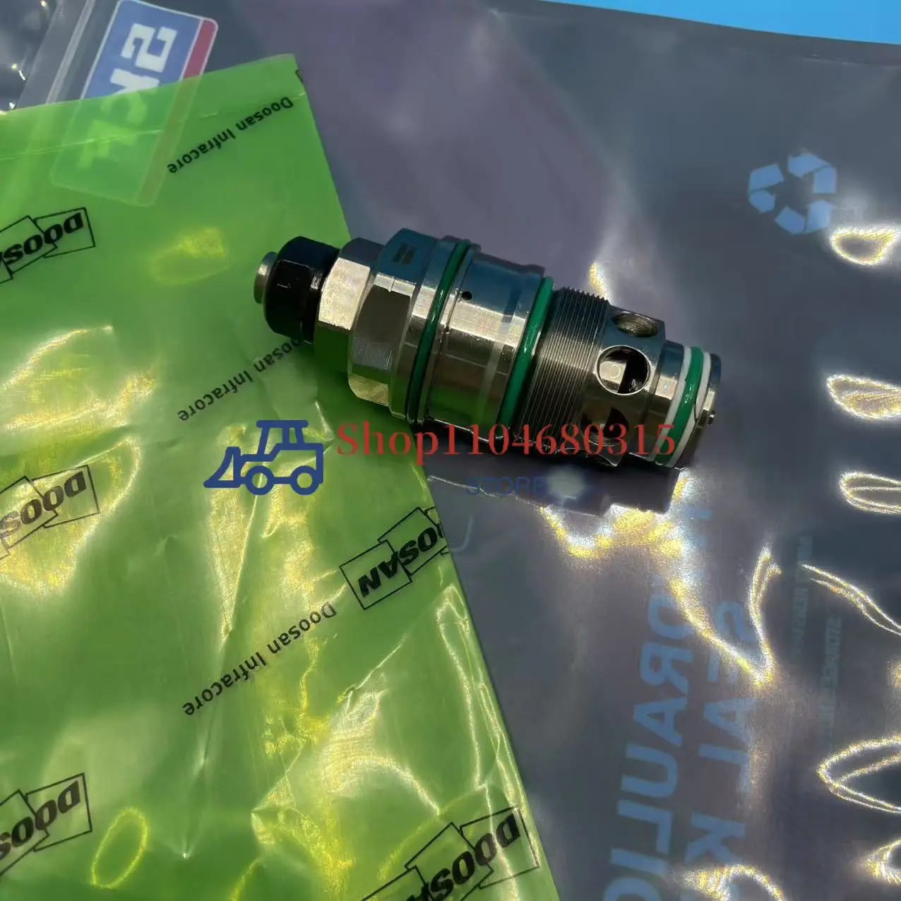 Relief Valve R210W-7 DX140W5K DX140W5 For Excavator Doosan Hyundai 410127-00356A 31NG-00257