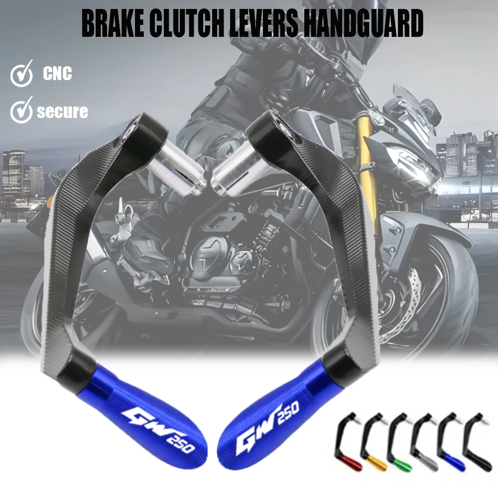 

For Suzuki GW250 GW 250 2012-2018 2024 2023 2022 2021 Motorcycle Handlebar Grips Brake Clutch Levers Guard Protector