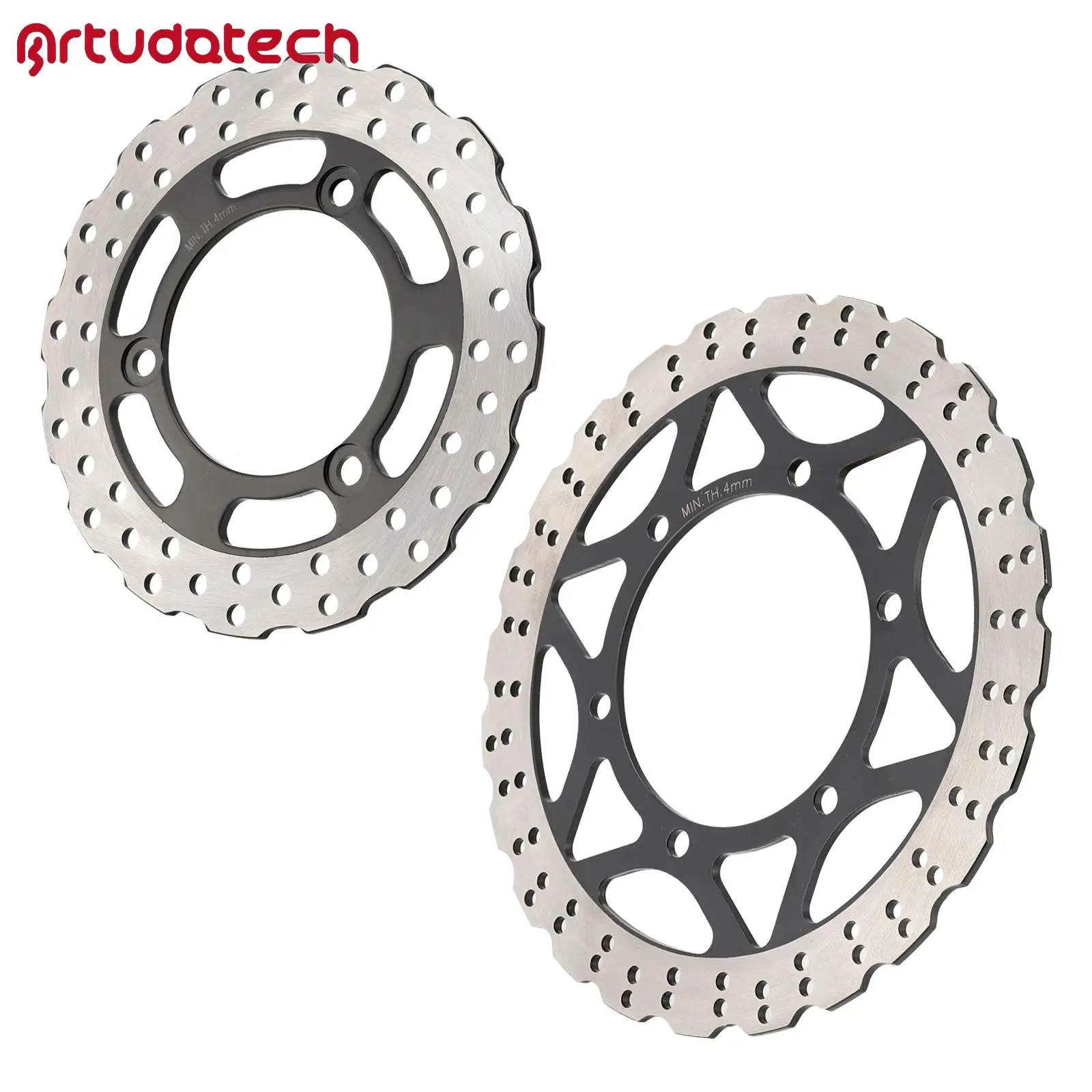

Front Rear Brake Disc Set for Kawasaki Ninja 250 R EX250 2008-2012