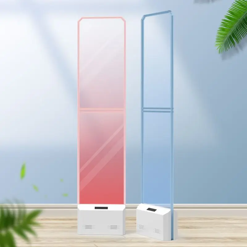 Supermarket anti-theft induction door, acoustic and magnetic alarm