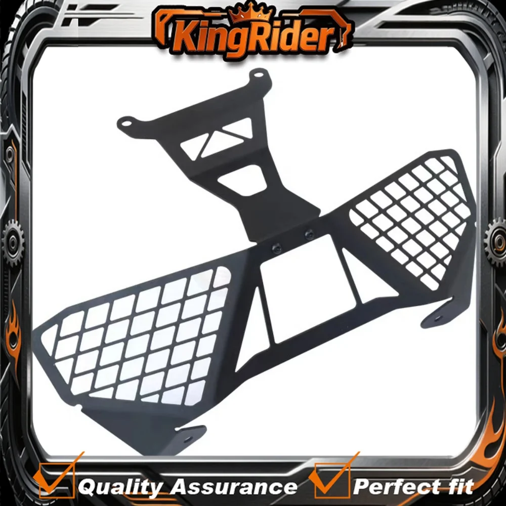 

Suitable for KOVE 800X headlight modification, headlight protective cover, decorative cover, stainless steel accessories.