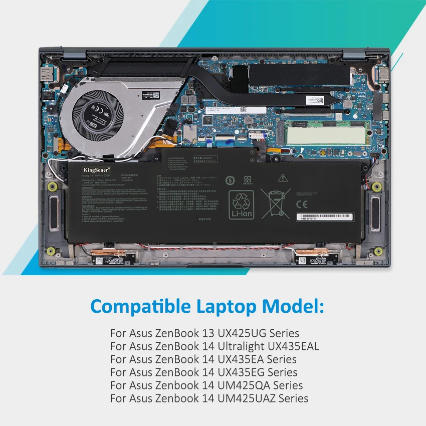 KingSener C31N1914 Laptop Batterie Für ASUS ZenBook UX435EA UX435EG UM425UAZ UX425UG UM425QA B5402CBA B5402CEA B5402FEA B7402FEA