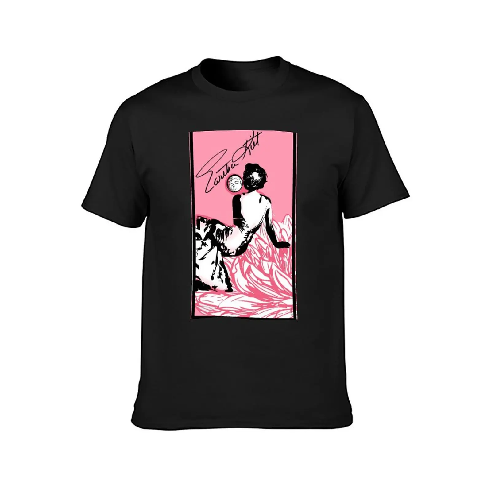 Eartha Kitt Flowers T-Shirt heavyweights customs design your own oversized t shirts for men