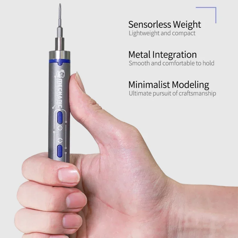 MECHANIC X-DRIVE 25 in 1 Reversible Electric Manual Integrated Screwdriver High Hardness Mobile Phone Disassembly Repair Tools