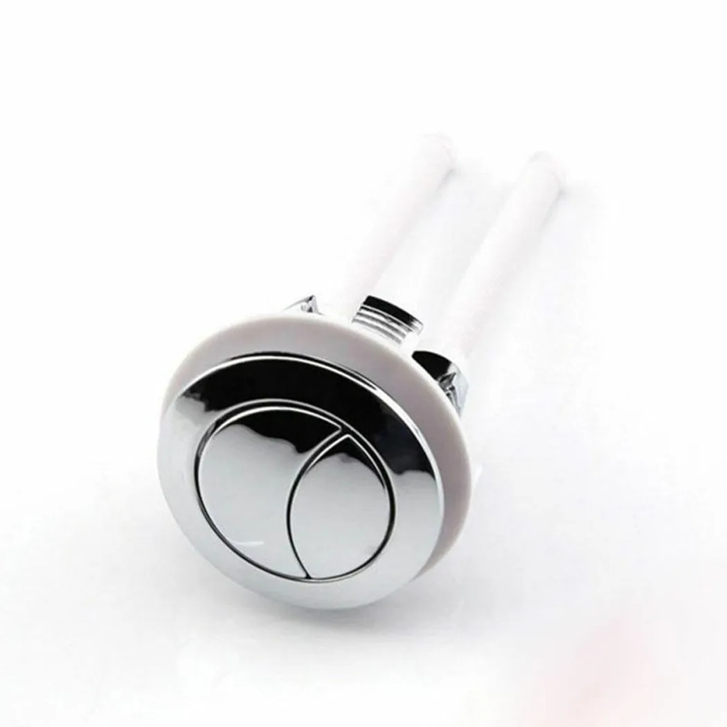 1 PC 38mm Universal Dual Flush Toilet Water Tank Button Round Valve Push Button Flush Toilet Seat Water Tank Valve For Cistern