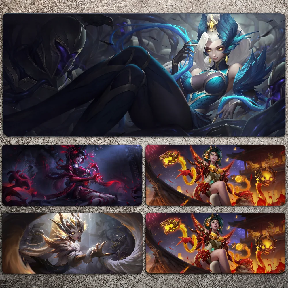 

Zyra League of Legends Mousepad Large Gaming Mouse Pad LockEdge Thickened Computer Keyboard Table Desk Mat