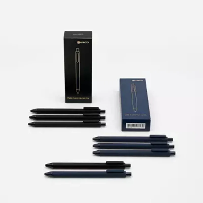 10pc/set Original Xiaomi Mijia Kaco Pen 0.5mm MI Kaco Ballpoint pen Core Durable Signing Pen Refill Black Ink for Office Learn