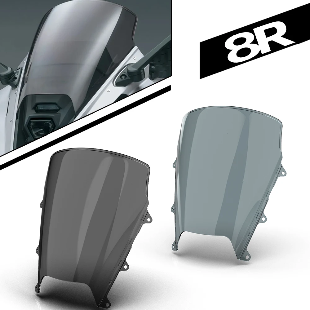 

For Suzuki GSX-8R 2023 2024 2025 2026 Windshield Windscreen Wind Deflector Screen Wind Shield Deflector Protector GSX 8R GSX8R