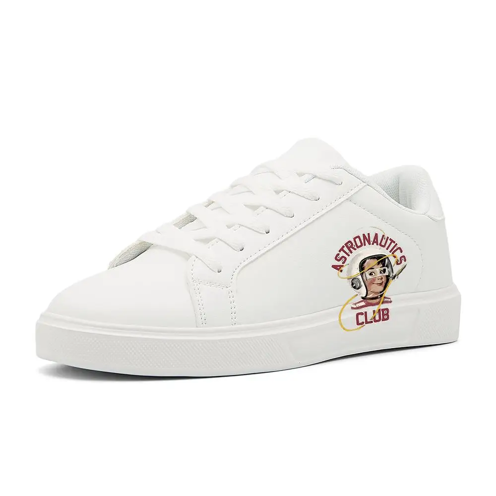 

Classic White Leather Sneakers Unisex: Durable Versatile – Comfortable for Work, Leisure & Travel