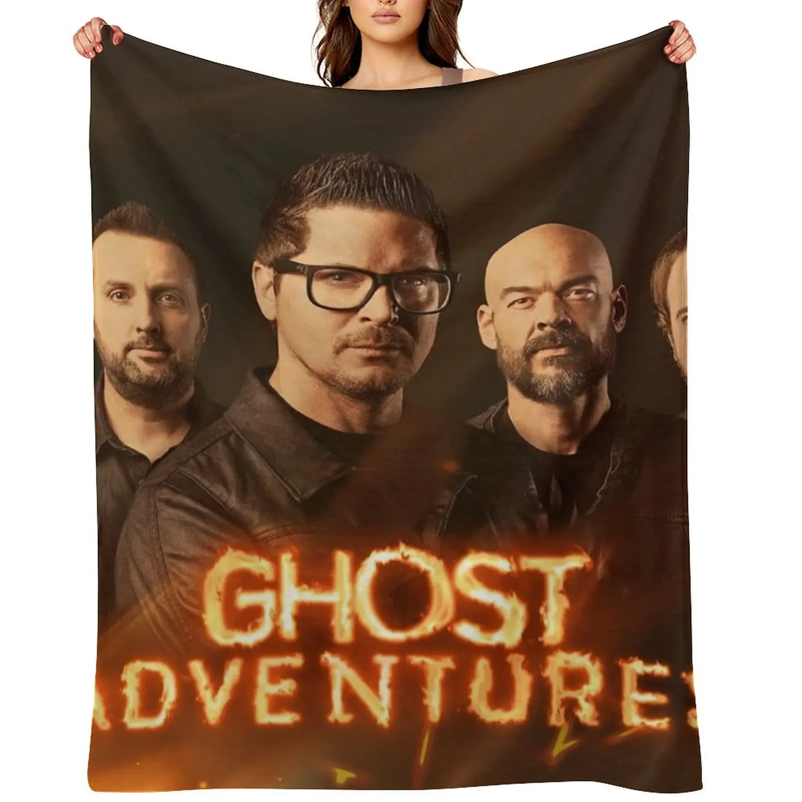 

Ghost Adventures Throw Blanket Flannels Blankets For Bed Summer Beddings Beautifuls Blankets