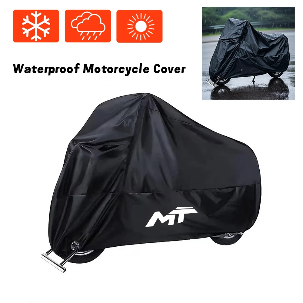 

190T Motorcycle Cover For Cfmoto Cf moto 450Mt 650Mt 700Mt 800Mt 450 700 800 Mt Rain Covers Black