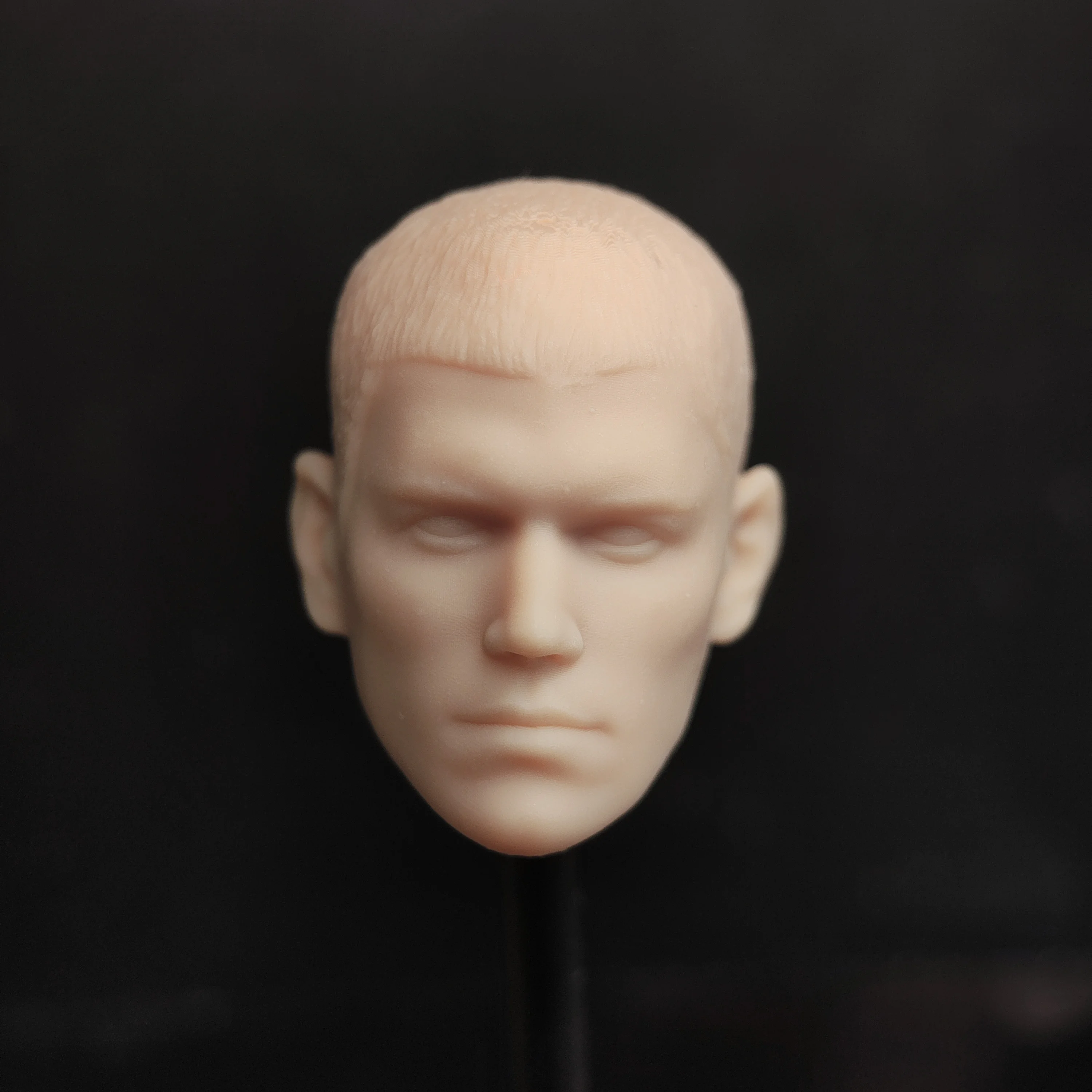 HL1982 DIY Customized 1/18 1/12 1/10 Scale Unpainted Head Sculpt for 3.75