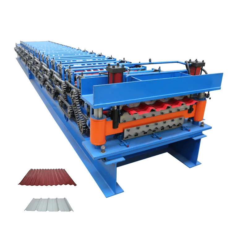 High Quality Double Layer Roof Panel Roll Forming Machine Double Layer Roof Sheet Machine Cold Forming Equipment for Factory