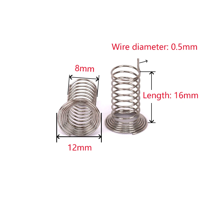 Imagem -05 - Chifre tipo Botão Chave Contato Ecentric Indução por Toque Mola de Compressão wd 0.5 mm Pcb Switch 50 Pcs 304 Aço Inoxidável