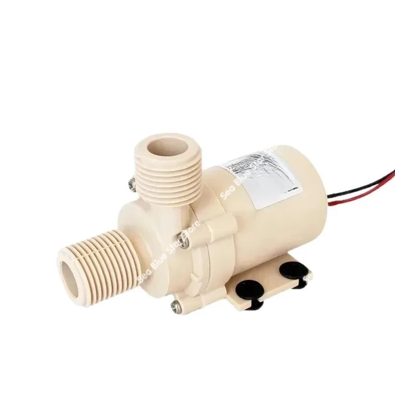 DC 12V 24V hot water circulation water pump food grade brushless submersible solar gas electric heater booster