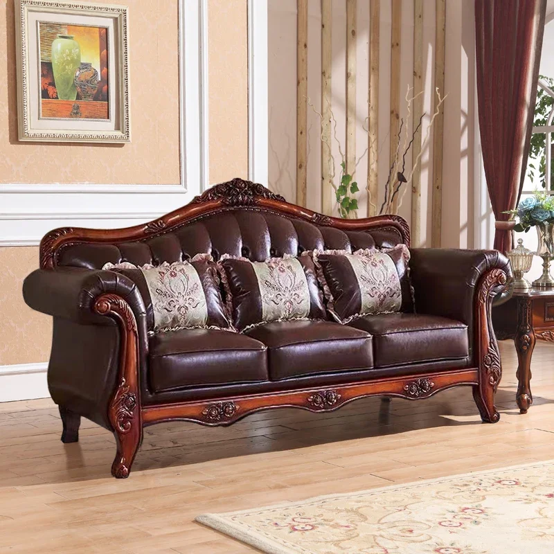 أريكة جلدية عالية الظهر كبيرة تمتد الاسترخاء الطابق الإنسان الحديثة أريكة الحب مقعد مصمم Muebles Para Salas Modernos الأثاث