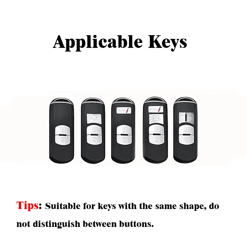 New Zinc Alloy Car Key Case For Mazda 2 3 6 Demio Atenza Axela CX-5 CX5 CX-3 CX7 CX-9 3 4 CX30 2016 2017 2018 2019 Key Cover