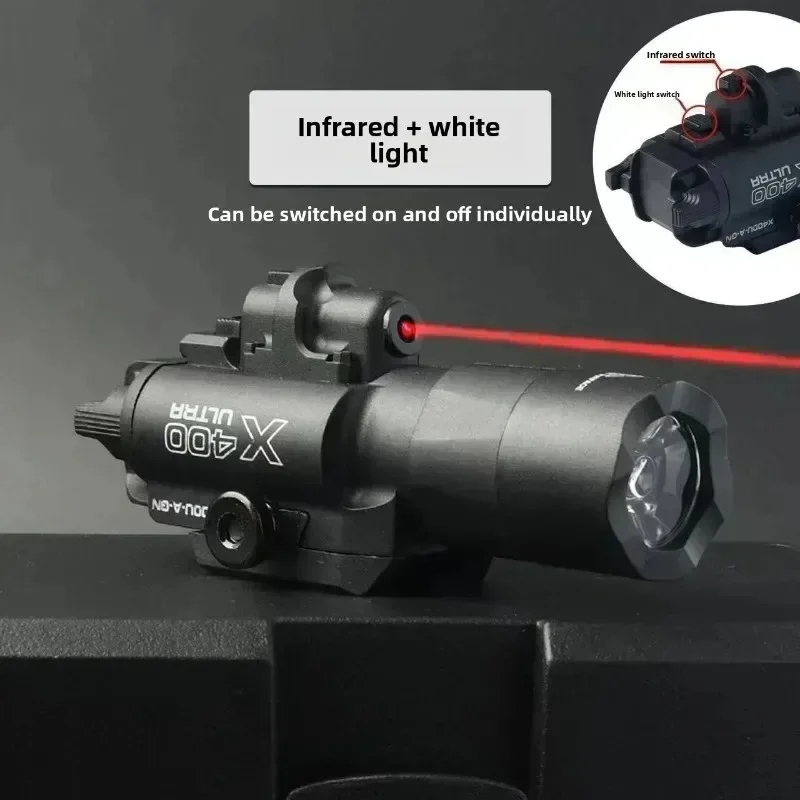 X400U Under Lighting Lamp Fixed Bright Parts Bright Lock Function Position Adjustable 20MM Rail Hobby Model