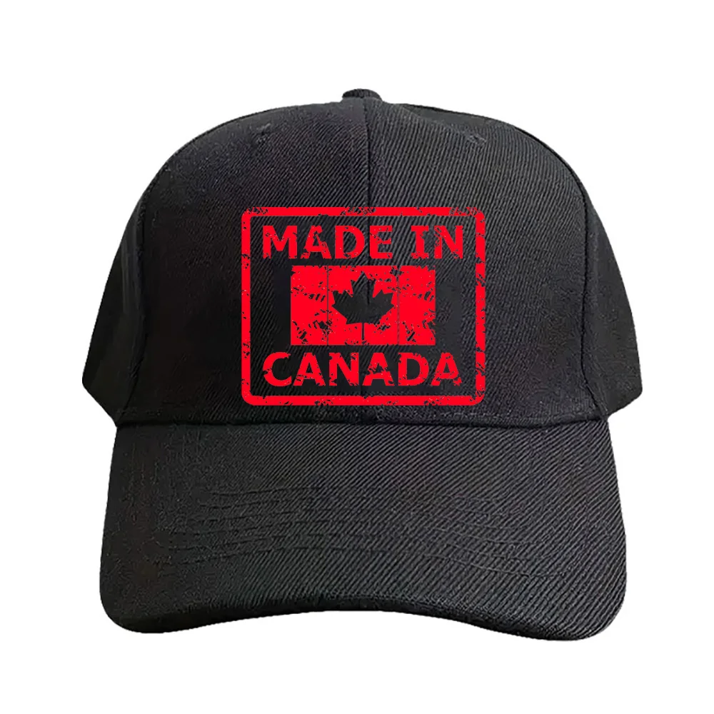 MADE IN CANADA Cap summer woman Man Adult Hat Fashion Casual Adjustable Printed Baseball Caps Trucker Cap