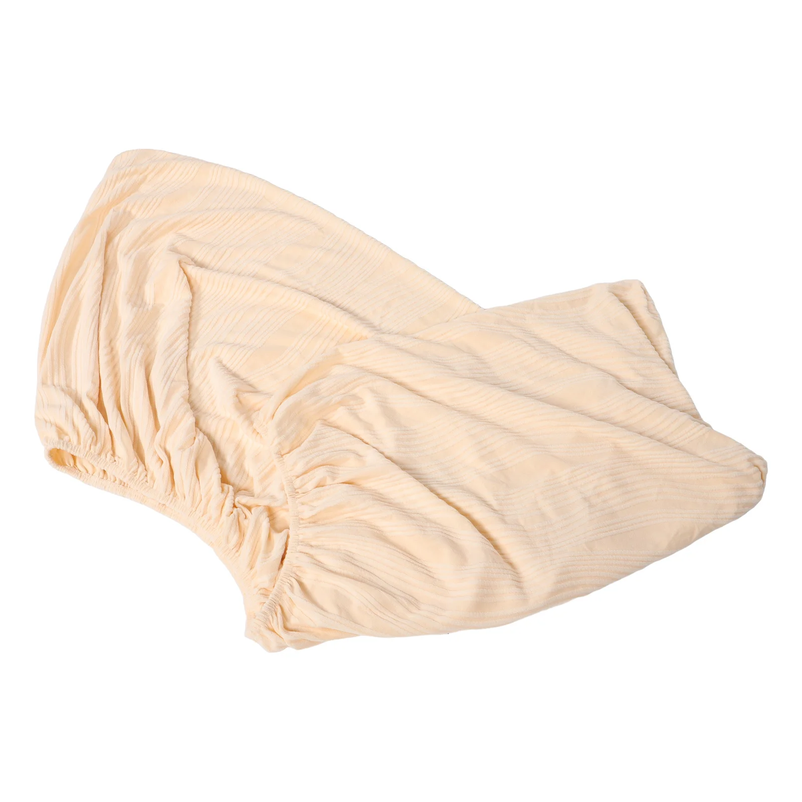 

Queen Size Bed Headboard Cover Stretch Slipcover Protector Cover for 1.7-1.9m Bedside Beige Soft Washable Upholstered Headboard