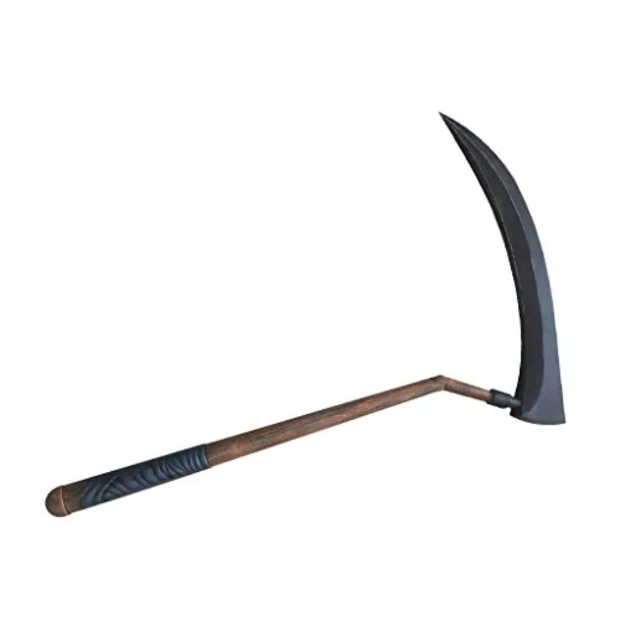 

48" Foam Reaper Scythe Cosplay Costume Prop Pickaxe Xmas Gift Halloween