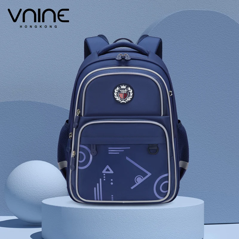 VNINE backpack for boys and elementary school students, new 2024, 1st to 6th grade children's backpack with reduced load