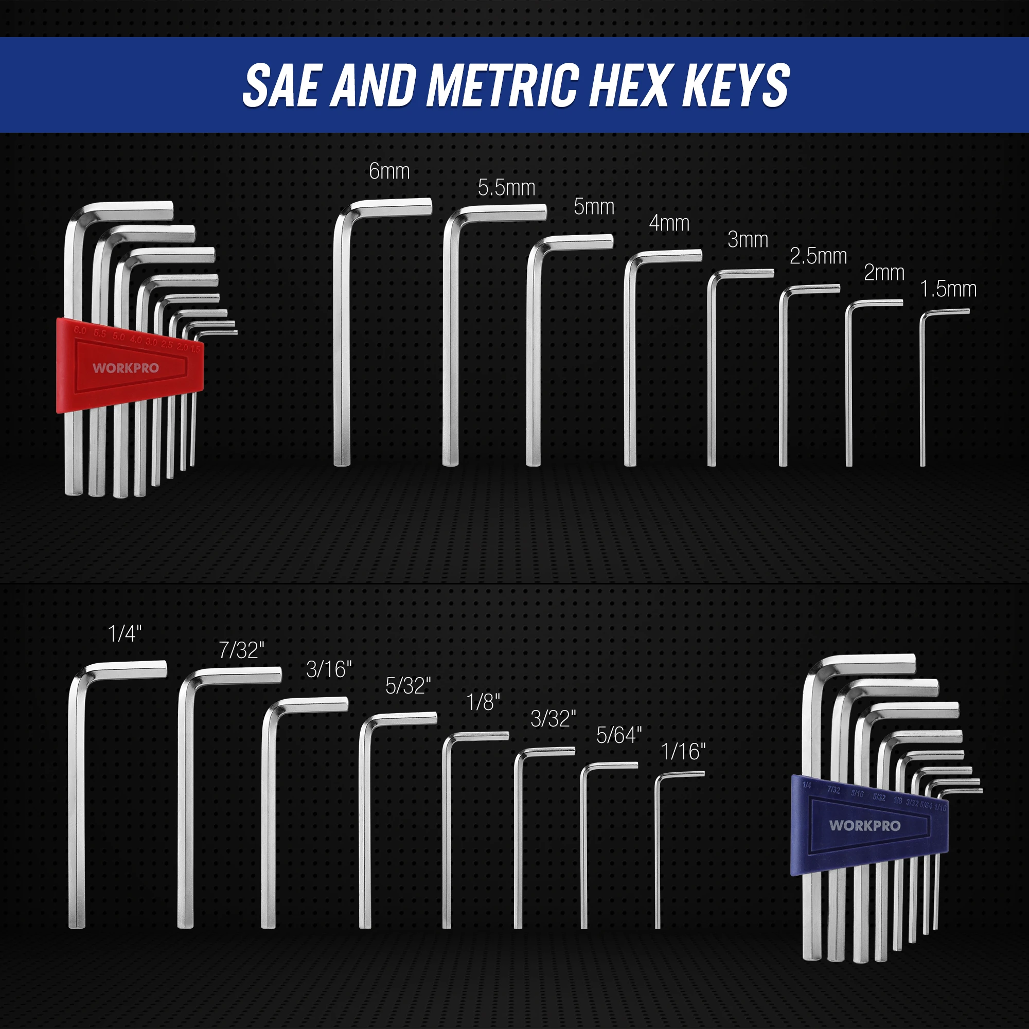 Workpro Mechanics Werkzeugs atz und Steckschlüssels atz 192 Stück sae & metrisch 1/2 '', 1/4'', 3/8 ''Antriebs steckdose Ratschen schlüssels atz