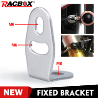 L Style Motorcycle Turn Signal Lamp Bracket Headlight Spotlight Holder Stainless Steel Frame Universal Support Accessories DIY