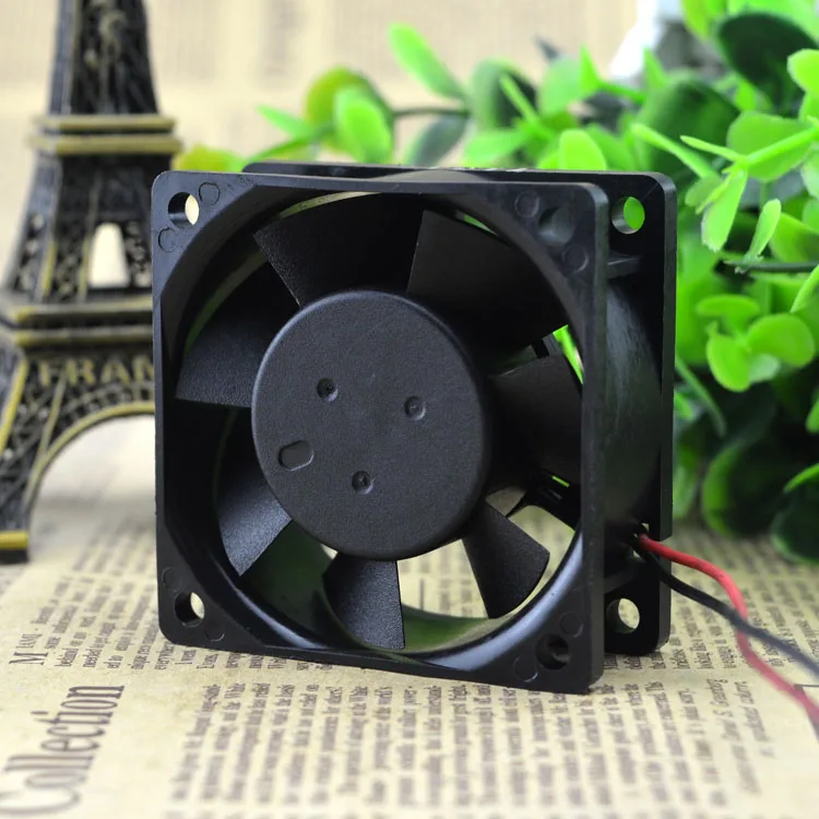 ORIGINAL DFB0624H 24V 0.11A 6CM 6025 2 FIOS DO VENTILADOR DO INVERSOR