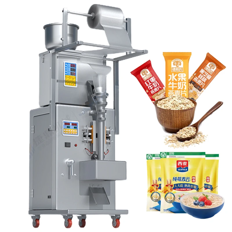 Automatic Oatmeal Oat Flakes Cereal Bag Sachet Granule Filling Packaging Packing Machinery