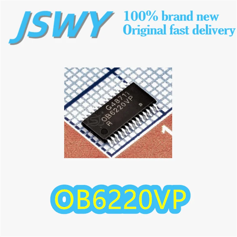 

(10/50 pieces) OB6220VP Genuine OB6220 TSSOP-28 Package Class D Audio Amplifier Chip High Efficiency Low Heat Electronics