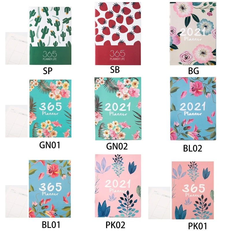 Планировщик повестки дня на 2021 г. Органайзер для ноутбука формата А4 Ежемесячный ежедневник Школа