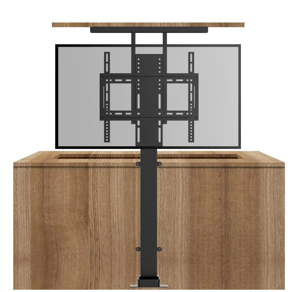 Meble z regulacją wysokości zmotoryzowane nowy projekt nowoczesna szafka pod telewizor regulowany dostosowany podnośnik pod telewizor dla 32-70 cali