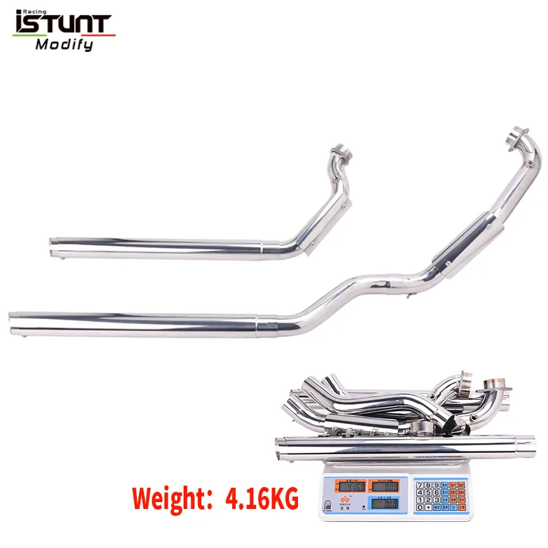 Motorcycle Exhaust System Muffler Exhaust Esoace Moto Slip On For Indian Scout Sixty Twenty Bobber Rogue Twenty Icon 2015 - 2024 view 5
